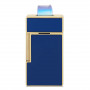 Edizione blu e oro dell'accendino S.T. Dupont Biggy