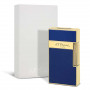 Edizione blu e oro dell'accendino S.T. Dupont Biggy