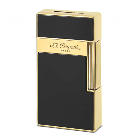 Edición negra y dorada del encendedor S.T. Dupont Biggy