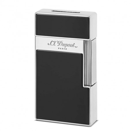 Black and Chrome Edition of the S.T. Dupont Biggy Lighter
