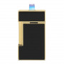 Design Noir avec Accents Dorés du Briquet Slimmy S.T. Dupont