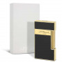 Black design with gold accents for the Slimmy lighter S.T. Dupont