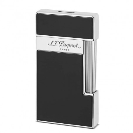 Slimmy Lighter Black Design with Chrome Accents S.T. Dupont