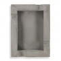 Rectangular Cigar Ashtray, Grey Concrete Design