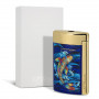 Feuerzeug S.T. Dupont New New Mini Jet Special Edition Koi Fish Golden