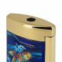 Feuerzeug S.T. Dupont New New Mini Jet Special Edition Koi Fish Golden