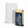 Accendino S.T. Dupont Slim 7, Design Koi Fish Finitura dorata e oro