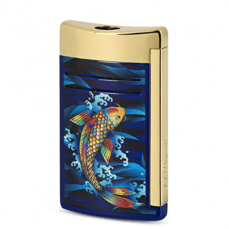 Lighter S.T. Dupont Maxi Jet Special Edition Koi Fish Golden