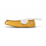 Coltello Le Petit giallo anodizzato 2 in 1