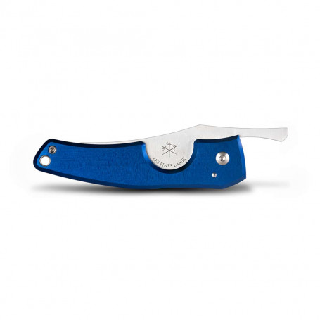 Couteau le Petit Anodisé Bleu 2-en-1