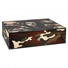 Cigar cabinet Elie Bleu 110 cigars Ché Camouflage Collection