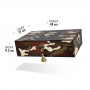 Cigar cabinet Elie Bleu 110 cigars Ché Camouflage Collection