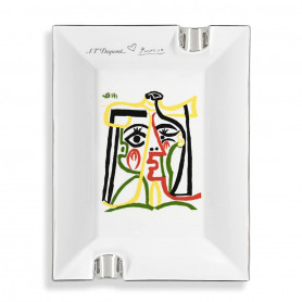 Cigar ashtray S.T. Dupont Prestige Picasso White