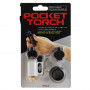 Lighter Prince Pocket torch white Rechargeable