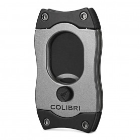 Cortador de charutos Colibri S-Cut Cinzento Corte reto