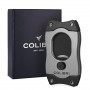 Zigarrenabschneider Colibri S-Cut Grau Gerader Schnitt