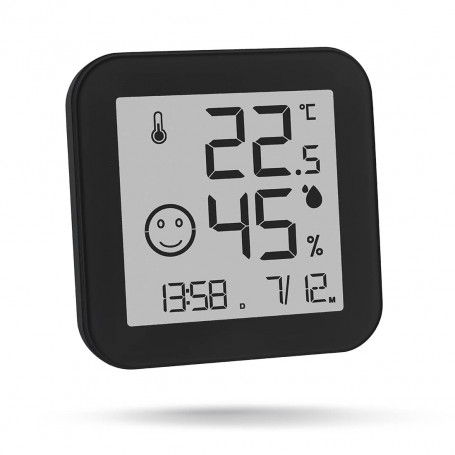 Thermo-Hygrometer Großes Display Datum und Uhrzeit