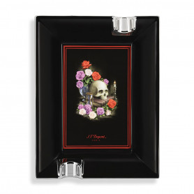 Cenicero Cigarro Porcelana Memento Mori S.T. Dupont