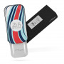 Cigar case White Metal Chrome 2 cigars Collection S.T. Dupont Le Mans