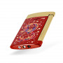 Accendino S.T. Dupont Slim 7, design Drago Rosso e finitura oro