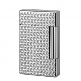 Briquet S.T. Dupont Initial Firehead argenté