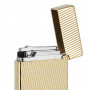 Briquet S.T. Dupont Initial Diagonal Design Doré