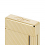 Briquet S.T. Dupont Initial Diagonal Design Doré