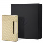 Isqueiro S.T. Dupont Design diagonal inicial dourado