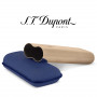 Astuccio per sigari Ecailles Blue Rose Gold 2 sigari Edition S.T. Dupont