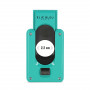 Cigar cutter Elie Bleu Double Blade Black finish Turquoise lacquered