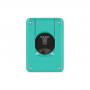 Cigar cutter Elie Bleu Double Blade Black finish Turquoise lacquered