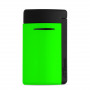 Briquet S.T. Dupont Mini Jet Vert Lumineux