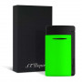 Briquet S.T. Dupont Mini Jet Vert Lumineux