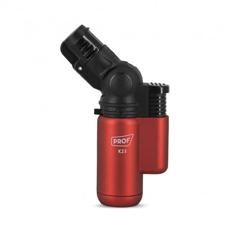 Red Opaque Swivel Storm Lighter