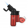 Red Opaque Swivel Storm Lighter