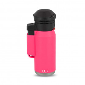 Briquet Tempête Triple Jet Rose Lumineux