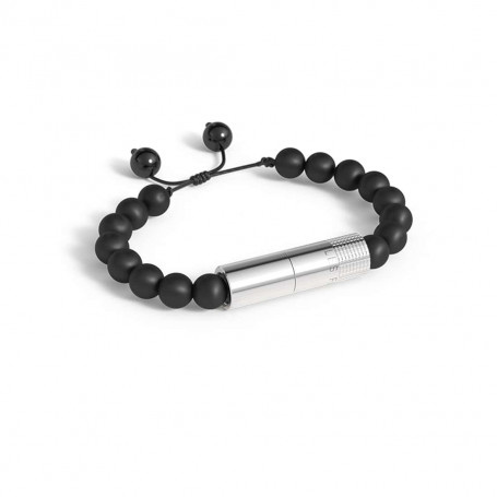 Bracciale Punch Onyx Mat regolabile