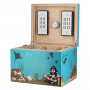 Elie Bleu Humidor per sigari Capacità acquario: 110 sigari