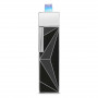 Briquet Twiggy Fire X Noir et Chrome Prestige S.T. Dupont