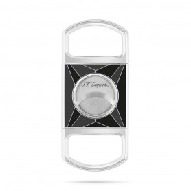 Luxury cigar cutter S.T. Dupont Fire X Black and Chrome