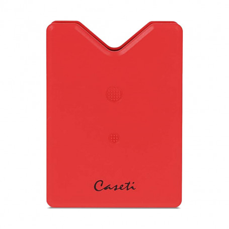 Cigar rest and Emporte pièce Matte red Collection Caseti