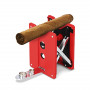 Cigar rest and Emporte pièce Matte red Collection Caseti