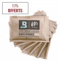 Pack 6 sachets humidification cigares 69% Boveda