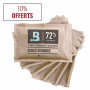 Pack 6 sachets humidification cigares 72% Boveda