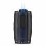 Turbo storm lighter Xikar matte blue double flame