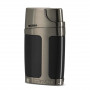 Tempête Element Double Flame Lighter Black and Gun finish