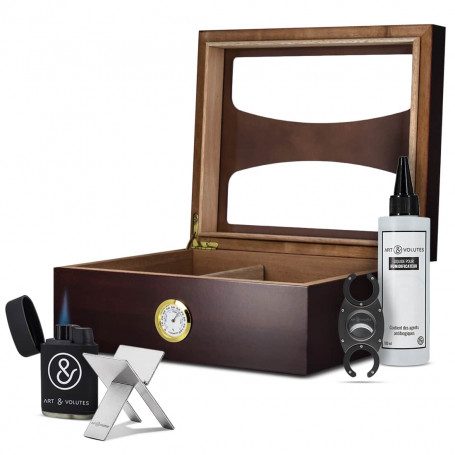 Gift set humidor : The Aficionado's Indispensable