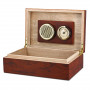 Elegant cigar cabinet Bordeaux wood