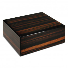 Elie Bleu Macassar ebony 50-cigar humidor