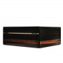 Elie Bleu Macassar ebony 50-cigar humidor